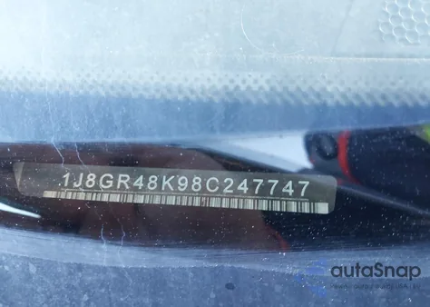 2008 Jeep Grand Cherokee Laredo from USA, damaged, VIN 1J8GR48K98C247747